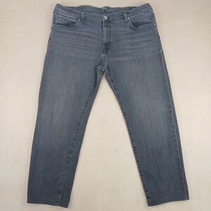 Mavi Zach 40x30 Mens Jeans Tencel Stretch Straight Black ***Actual 38x28 ***